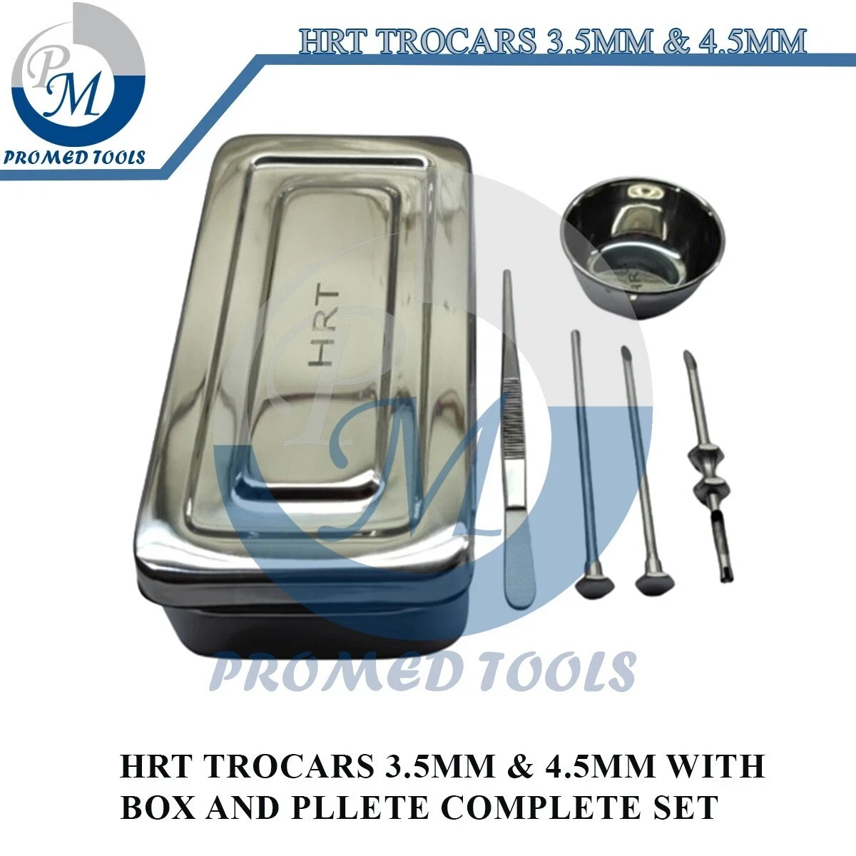 New HRT Trocar Set Hormone Replacement Trocar set 3.5mm and 4.5mm High Quality