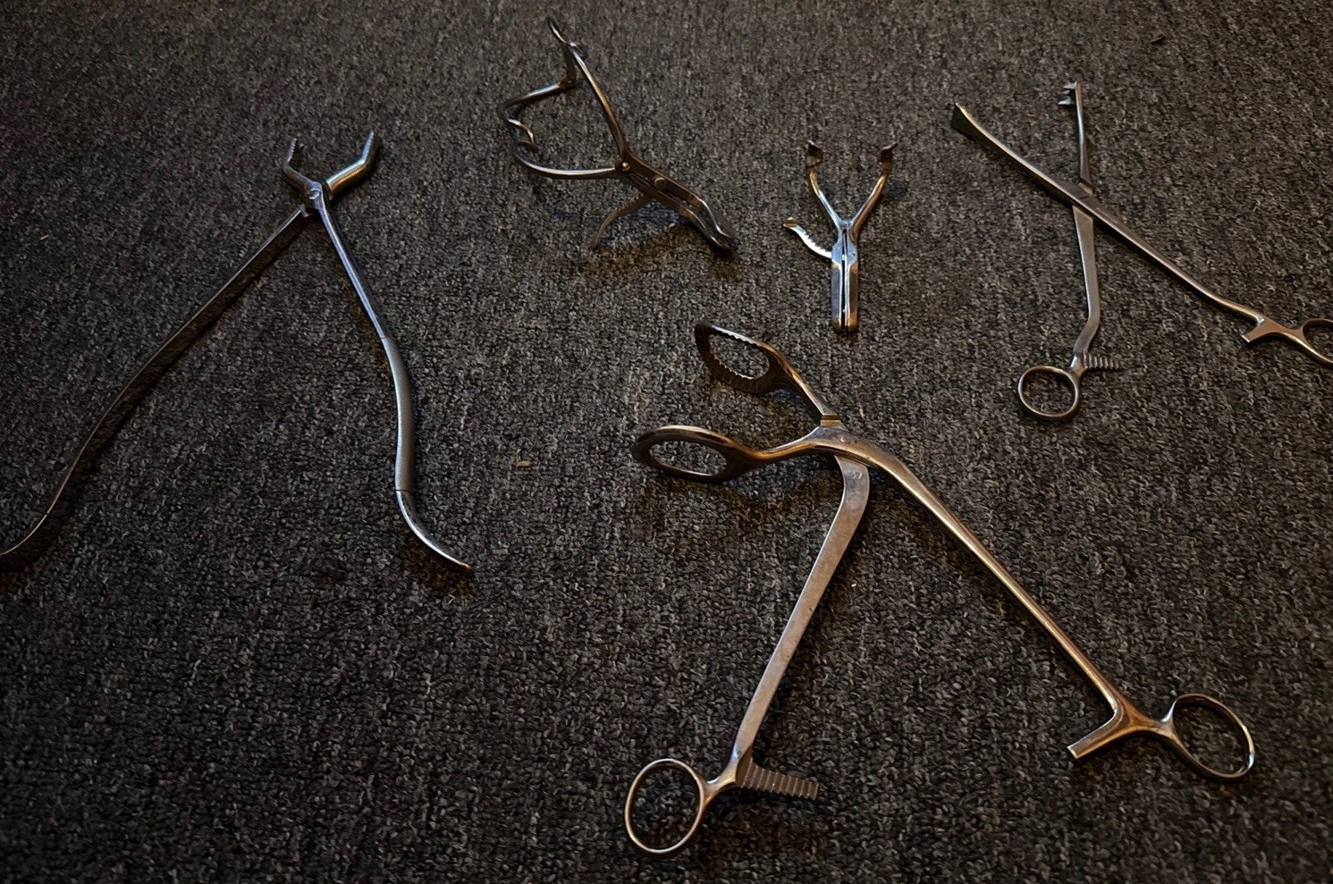 Bone Holding, Babcock, Urethral Forceps & Rectal, Mouth Speculum- Sklar & W Weis