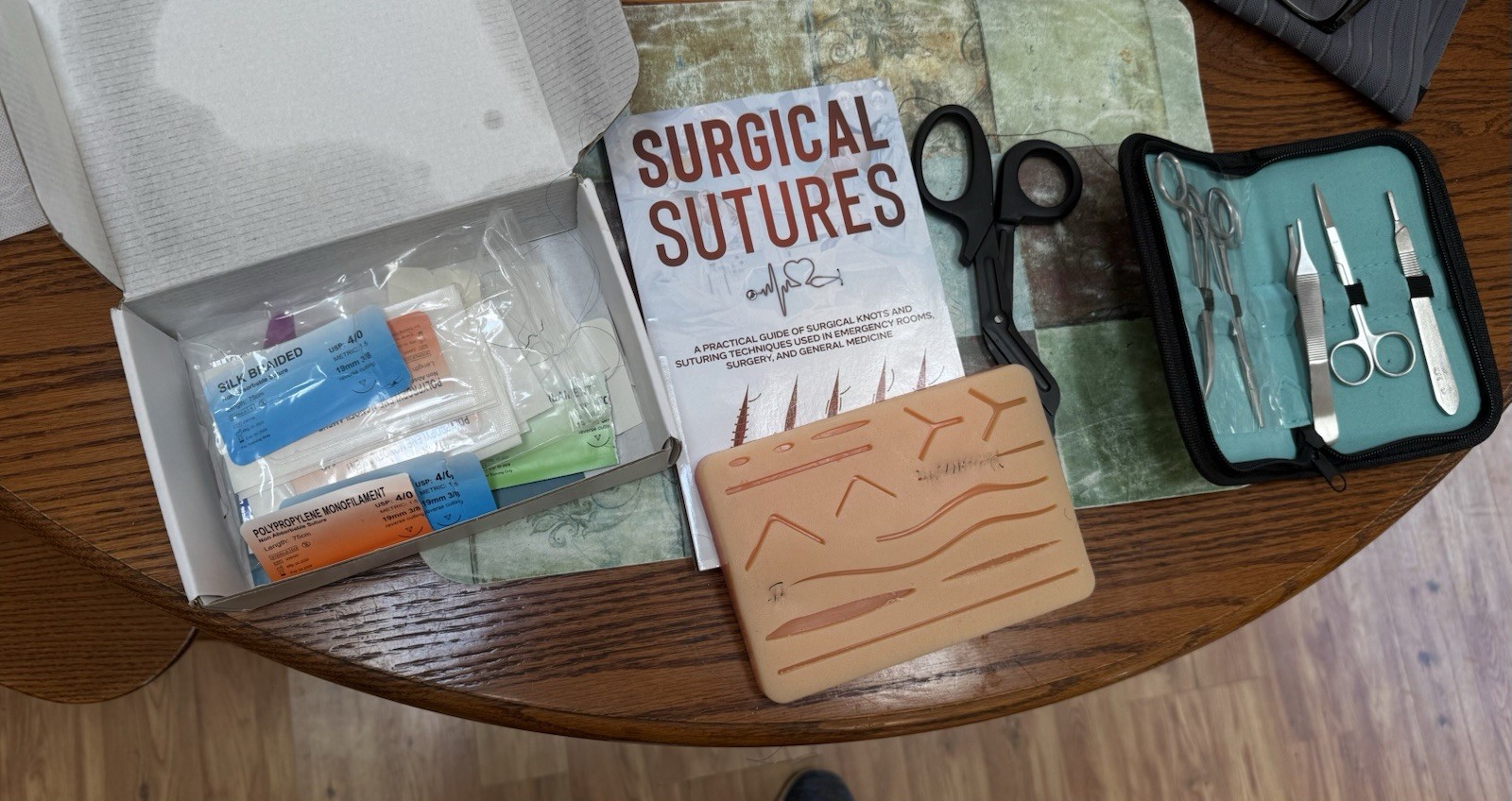 Surgical Suture Practice Kit