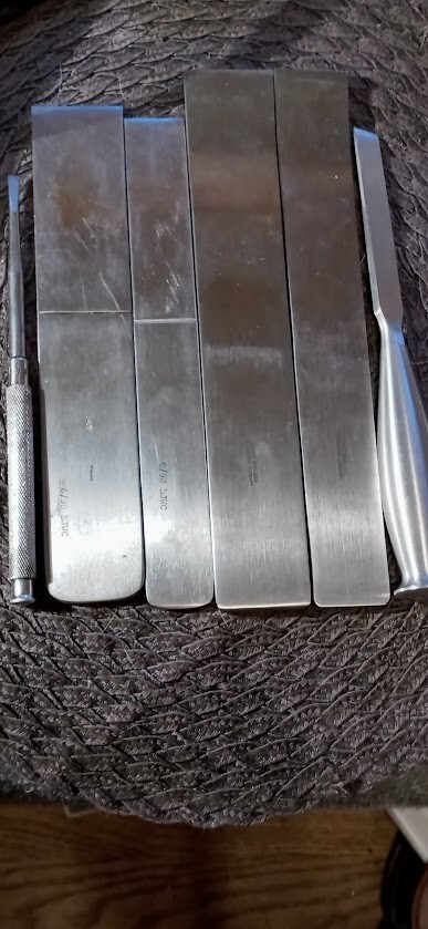 Lot of 6 Stainless Steel Surgical Chisels details in description free shipping