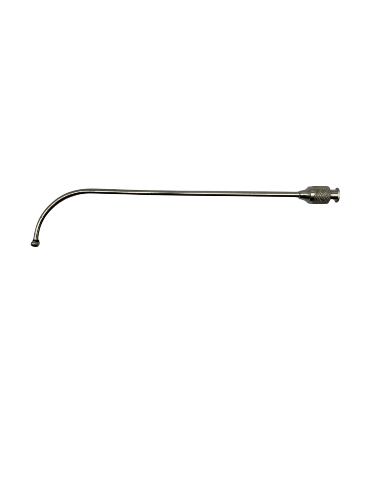 V. Mueller BE590 Abraham Suction Tube, 4.5mm Tip, 6″, Curved