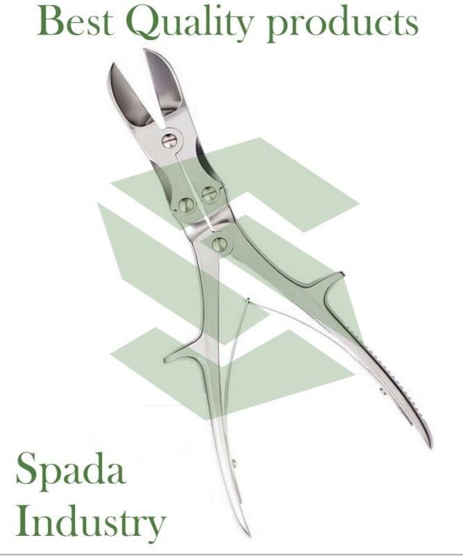 Curved Bone Cutter 10.5″ Double Action Surgical Orthopedic Instrument