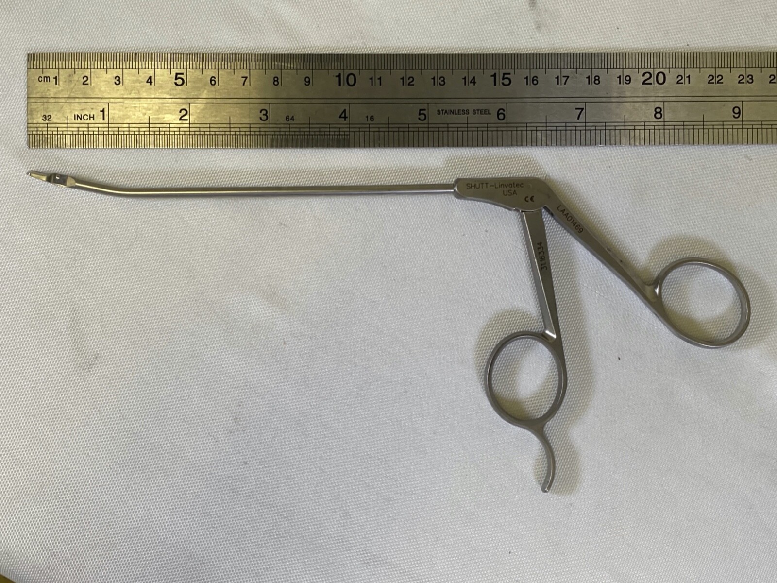 Shutt Linvatec 31.16334 Arthroscopic 15° Up Mini Aggressor Forceps Orthopedic