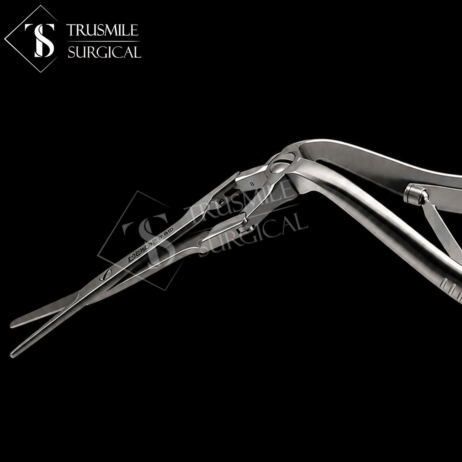 Becker Septum Scissors Double-Action ENT Rhinoplasty Instruments German Steel