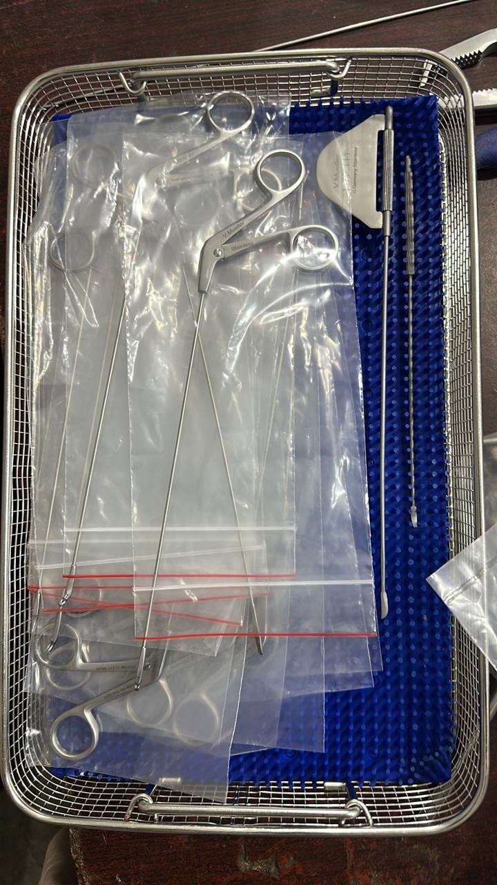 Aesculap V. Mueller Karl Storz FESS Sinus Surgery Instrument Set 14pcs Forcep