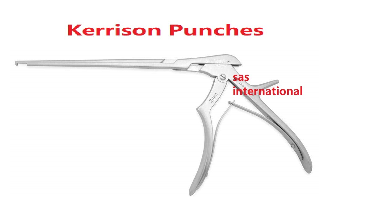 Orthopedic Kerrison Bone Punch downward Cutting surgical instruments