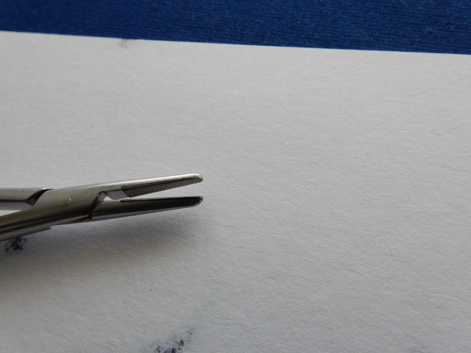 Jarit 121-229 Castroviejo Straight Serrated Jaw Needle Holder