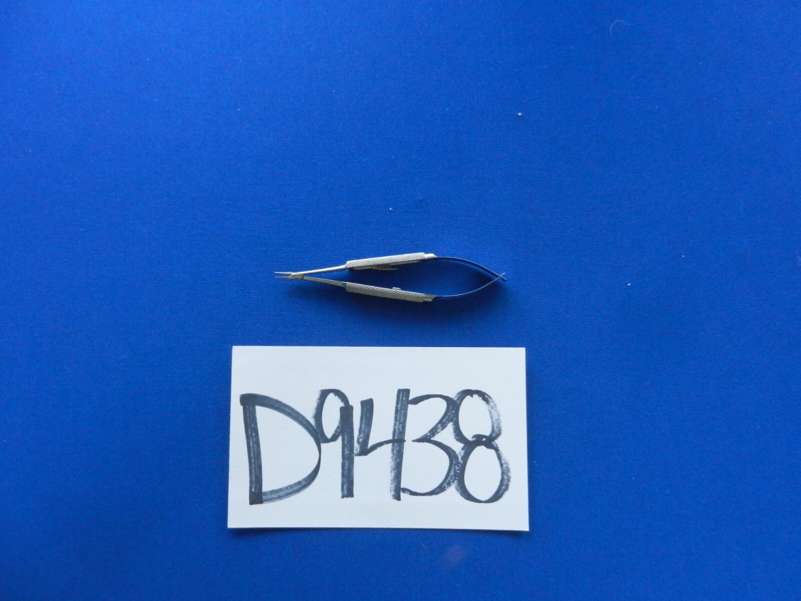 D9438 ASSI (SCT) Barraquer Troutman Curved Tip Ophthalmic Forceps 10cm 25657-10