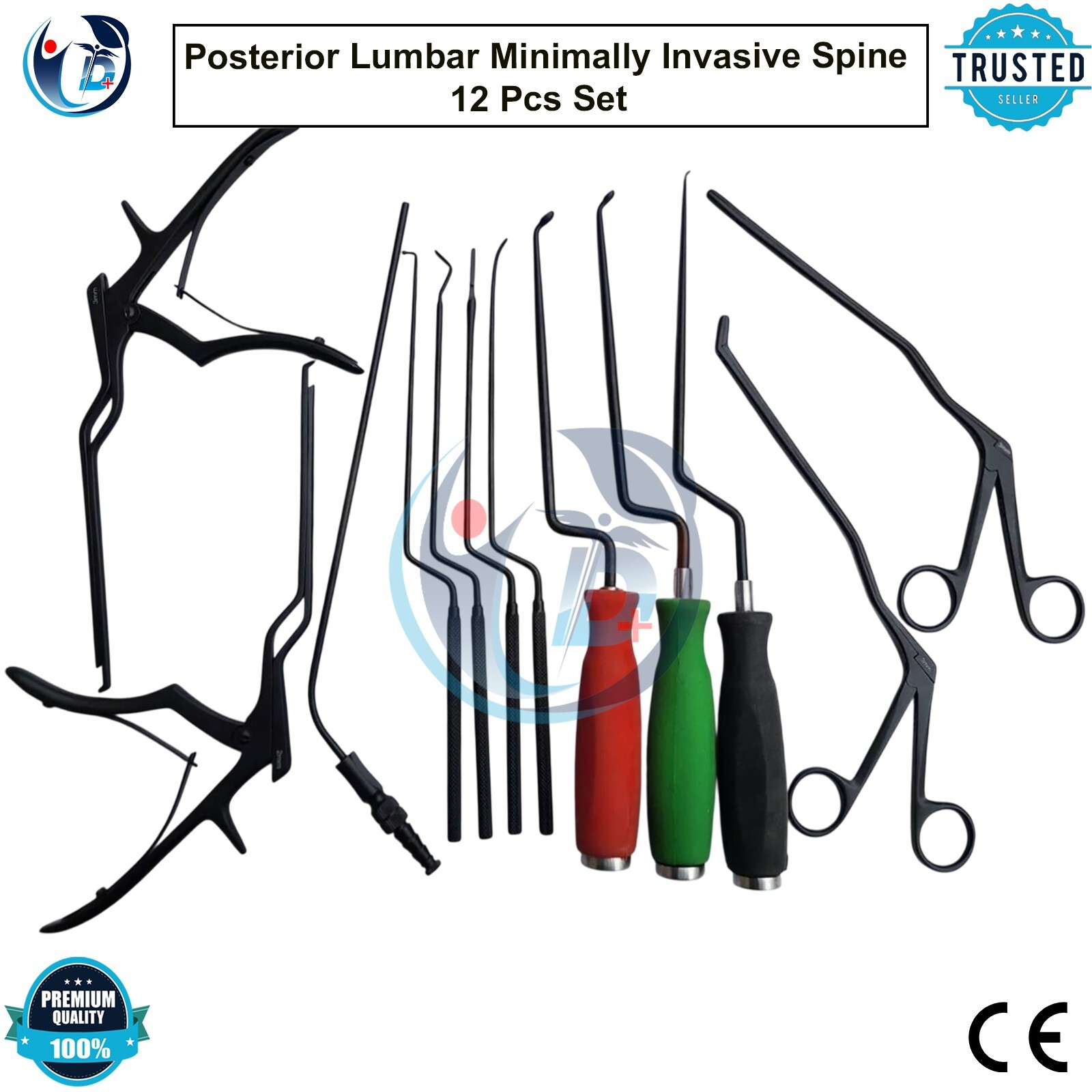Posterior Lumbar Minimally Invasive Spine Instrument Set of 12 Orthopedic