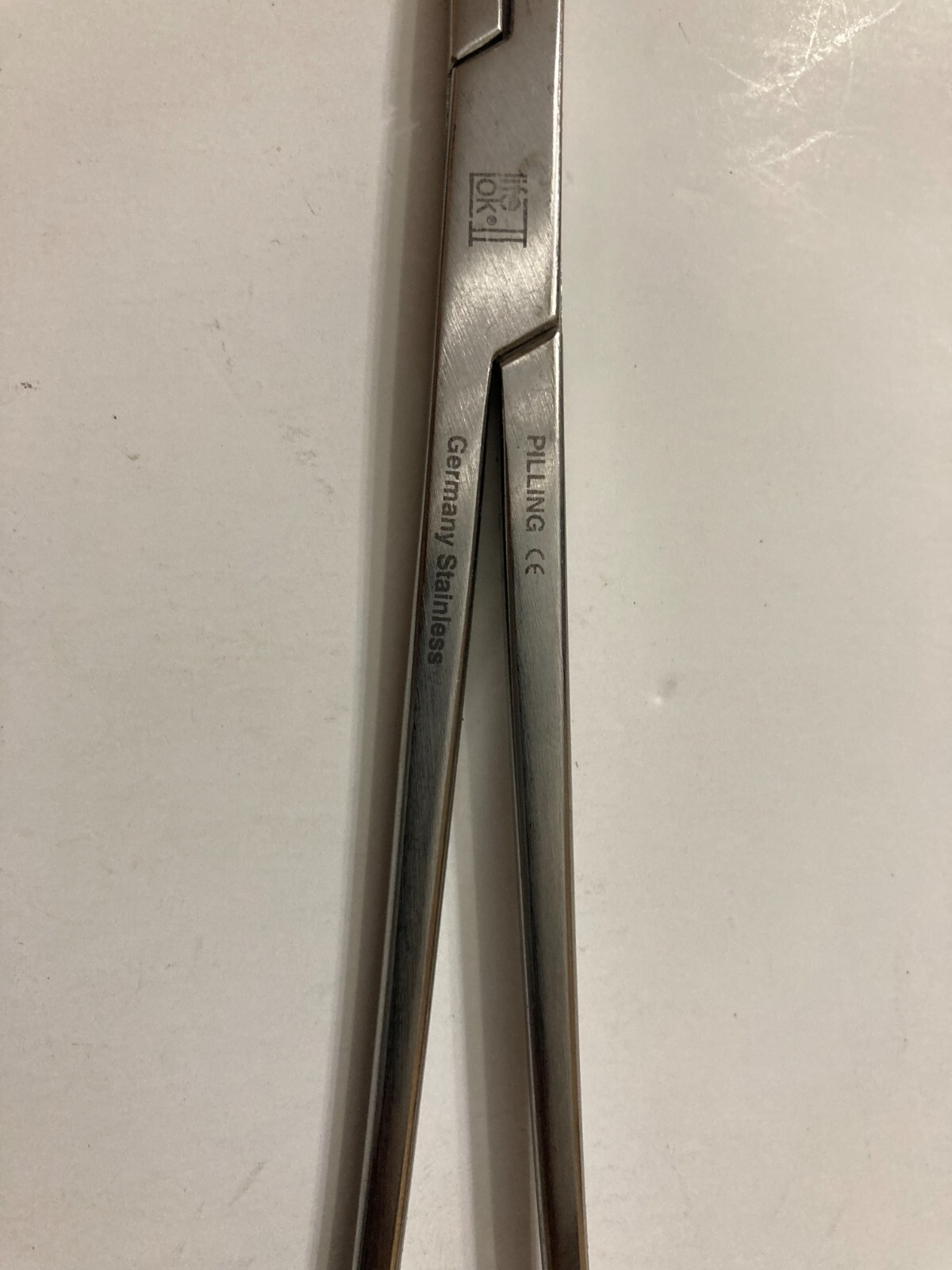 Pilling Sarot Bronchus Clamp Forceps Thoracic Instrument 342823
