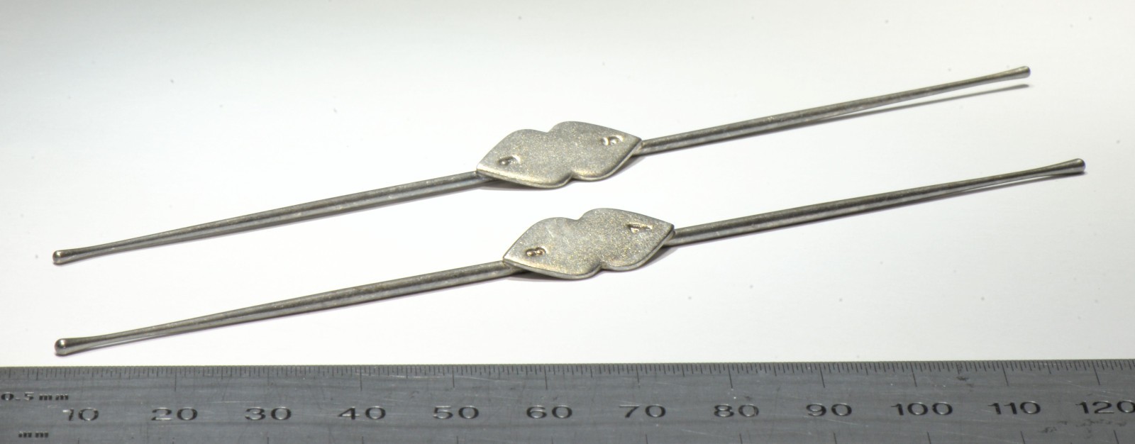 Bowman Lacrimal Probes Sizes 5-6 and 7-8 Double-Ended 5 ⅛” Surgical Lot of 2