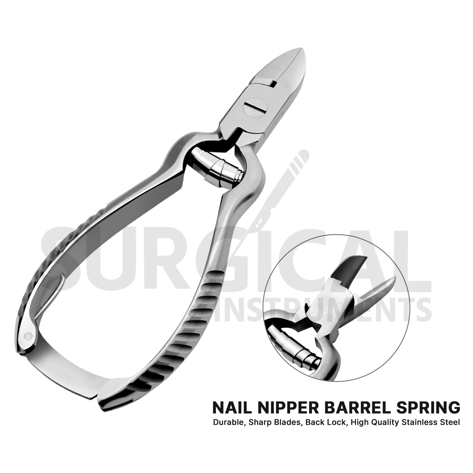 40 Pcs Podiatry Basic Pack Set Barrel Spring Surgical Instruments Kit German Gr