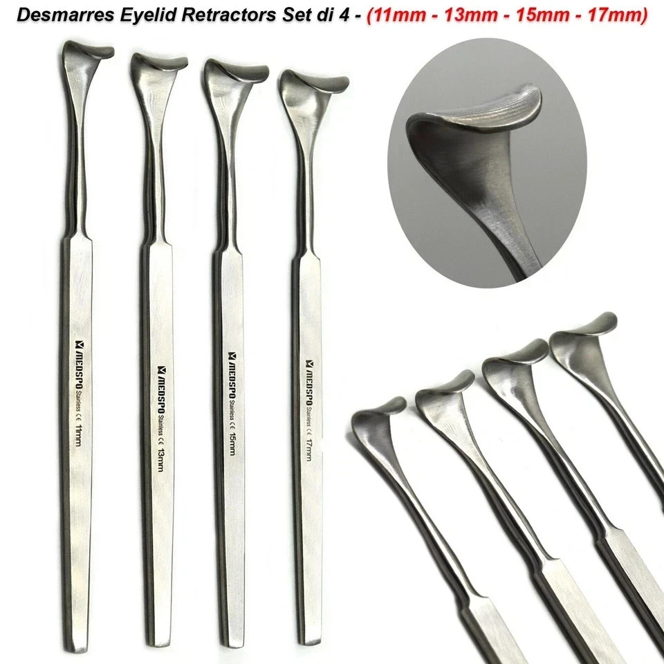 Blepharoplasty Instruments Set Micro Eyelid Plastic Surgery Surgical Ophthalmic