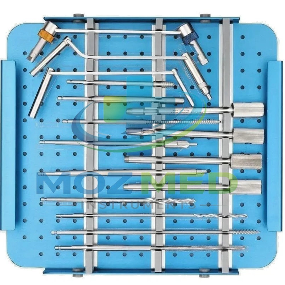 Large Fragment Locking Instrument Set , Screw Tray Orthopedic Surgical Traum
