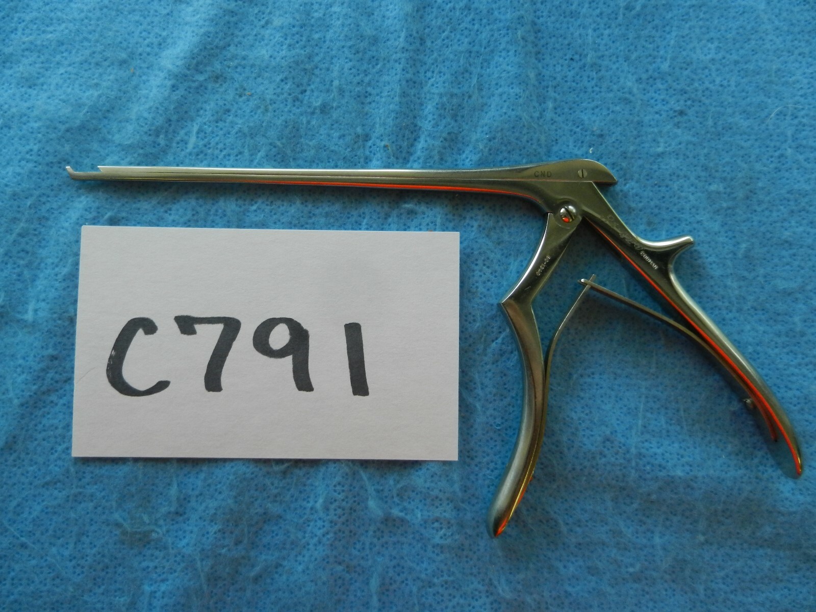 Codman Surgical Orthopedic Spine Spinal 2mm Sella Punch Rongeur 80-1340