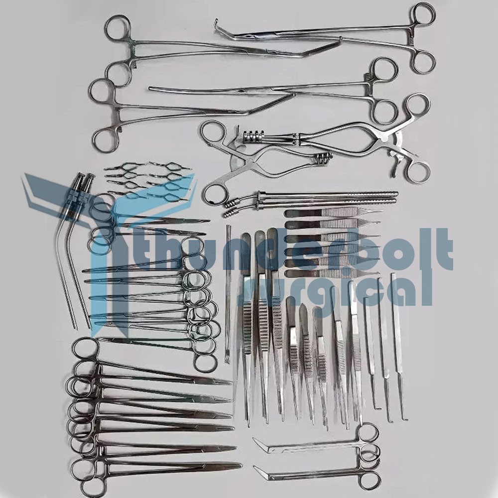 Vascular Surgery Set of 52 Pcs Surgical Instruments