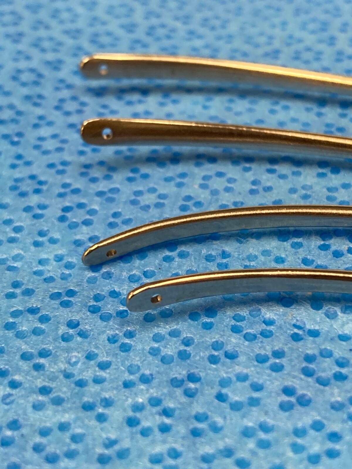 Set of 4 Pilling Weck 35-5180 Olivekrona Double-Ended Dissector Neuro Orthopedic