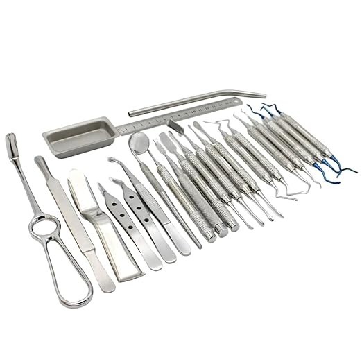 Periodontal Instruments Kit Dental Implant Surgical Orthodontic Tool Set UK,USA