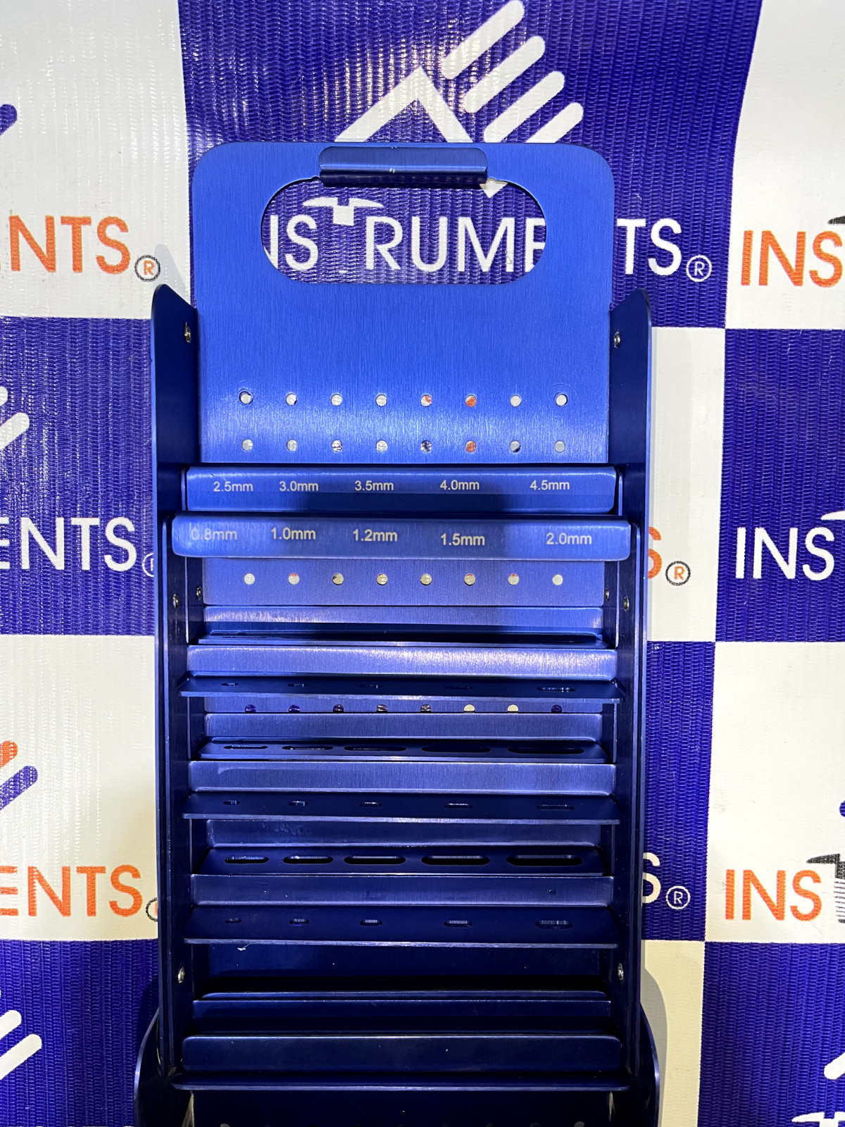 Kirschner Wires holding Empty Box for 0.8mm to 4.5mm K Wires (1 Pc)