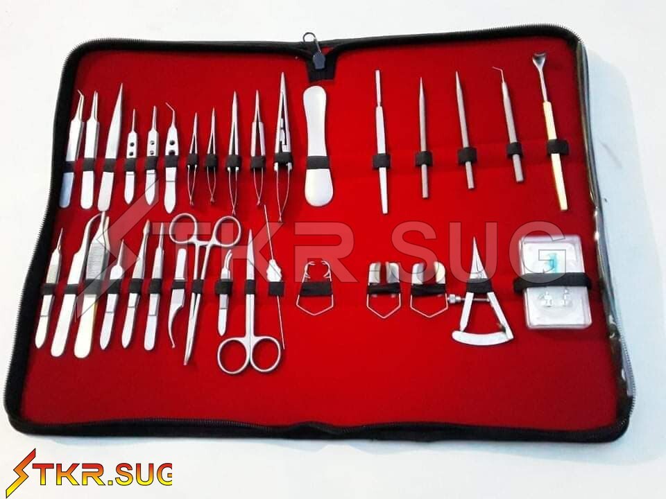 Ophthalmic Eye Micro Surgery Kit 33 Pcs Surgical Instruments Set Kit