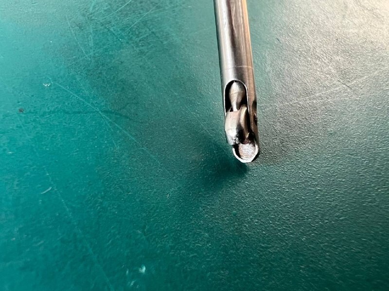 Dyonics 2707 Arthroscopic Suction Punch With Lock 3.4mm 9 1/2″