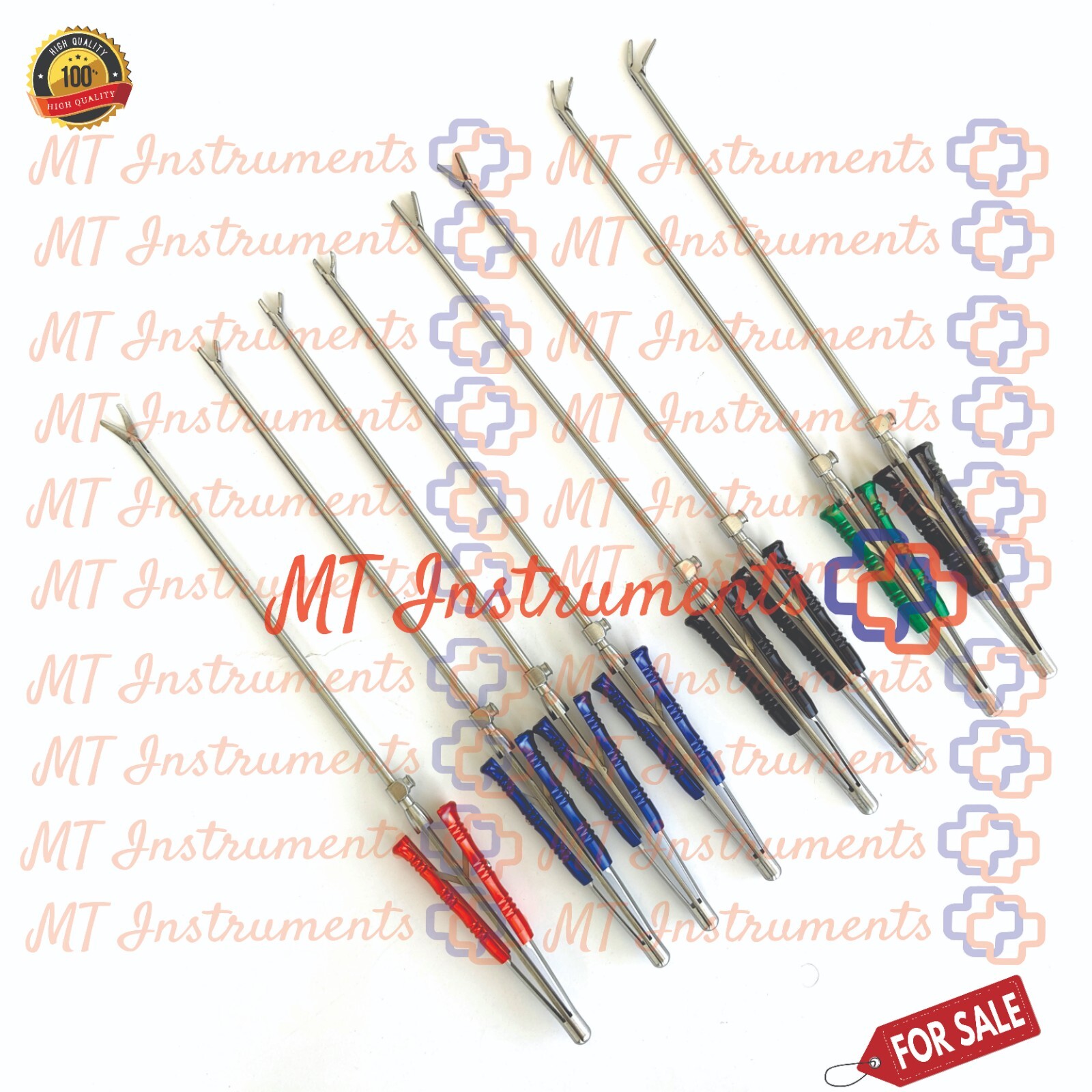 Valve Cardiac Surgery Needle Holder, Forceps, Scissors Set of 8 Pcs German A+