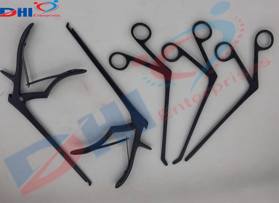 Ferris-Smith Kerrison Punches & Rongeur Forceps Set Of 5 Surgical Orthopedic DHI