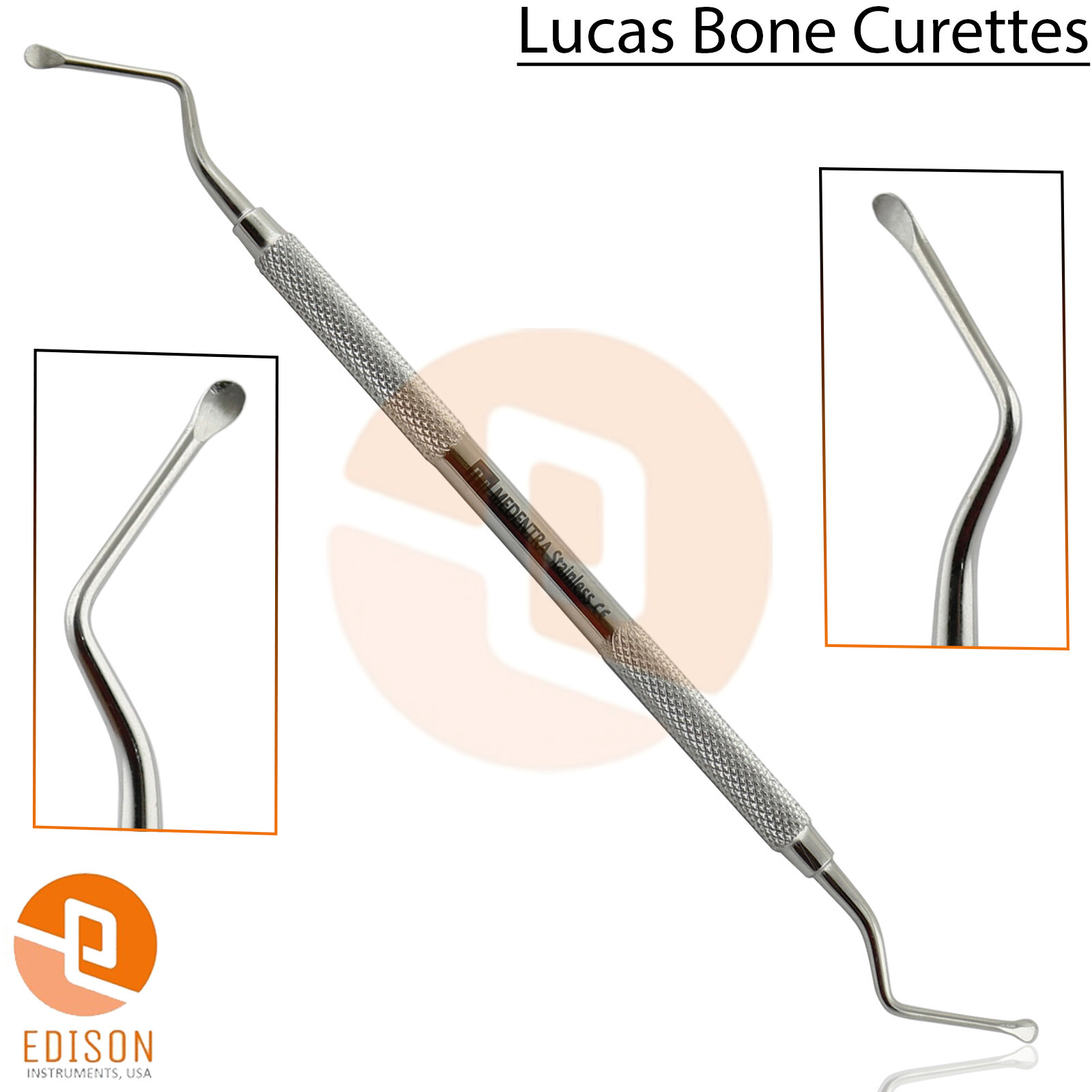 Hemingway Tooth Socket Extraction Lucas Bone Curettes Cavity Remover Excavator