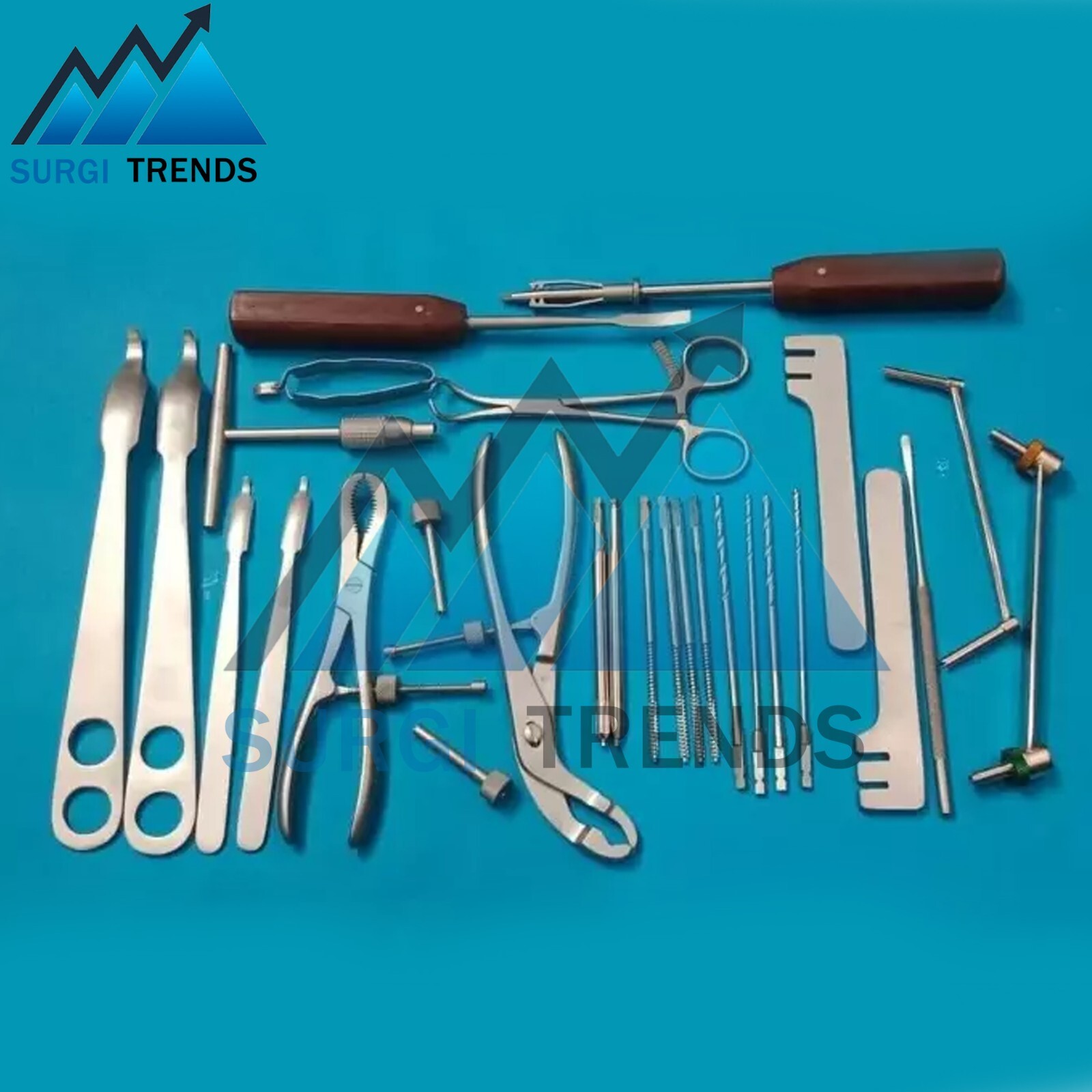 Small Fragment Instruments Set Orthopedic Surgical Instruments 30 Pcs