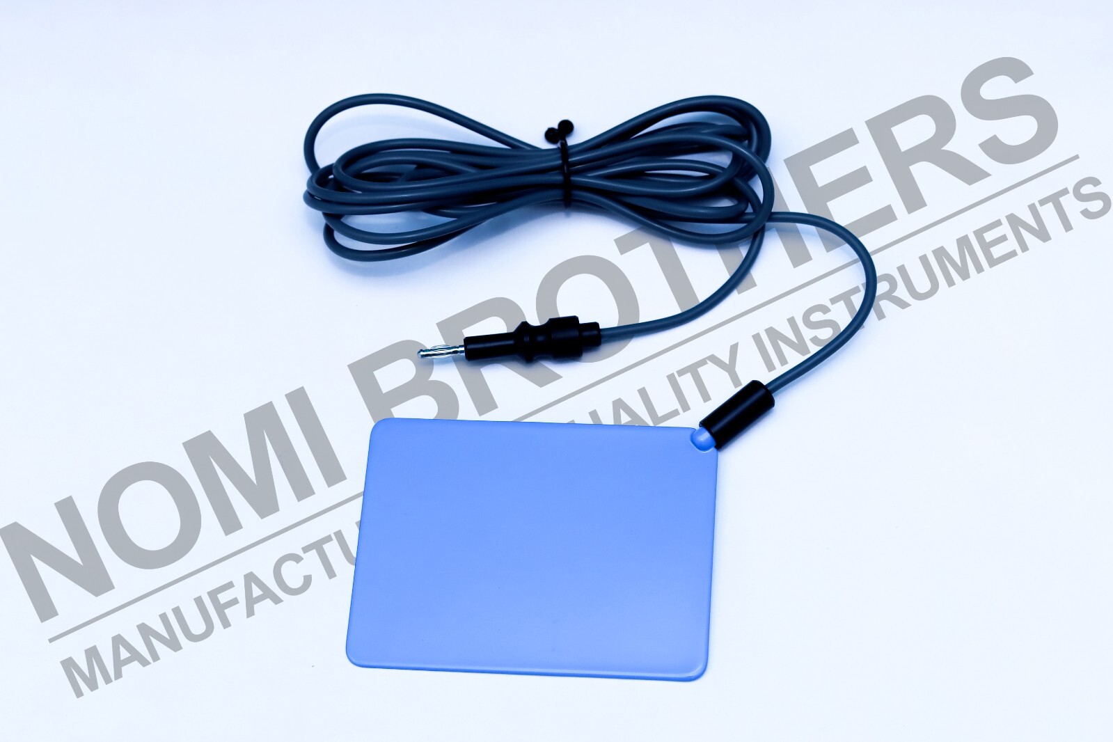Monopolar insulated Patient Plate Grounding Pads Electro Surgical Blue Coated