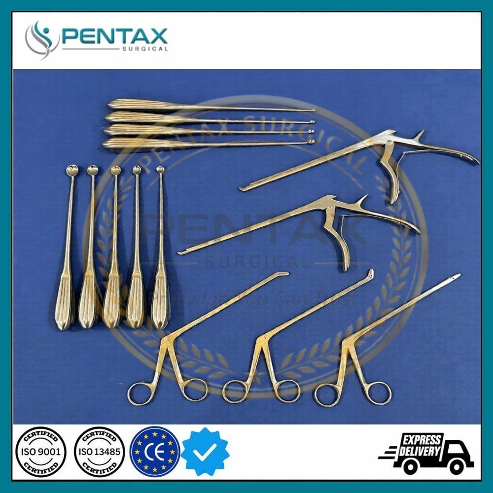 Laminectomy Instruments Set Of 14 Pcs Orthopaedic Spine Surgery Stainless Steel