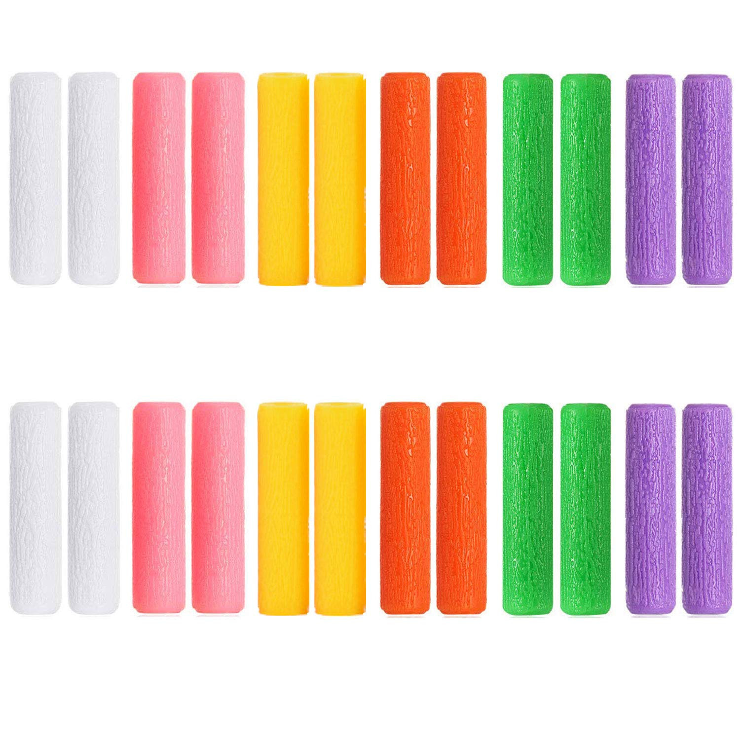 24 Pcs Colorful Orthodontic Aligner Chewies for Aligner Chompers Aligner Trays S