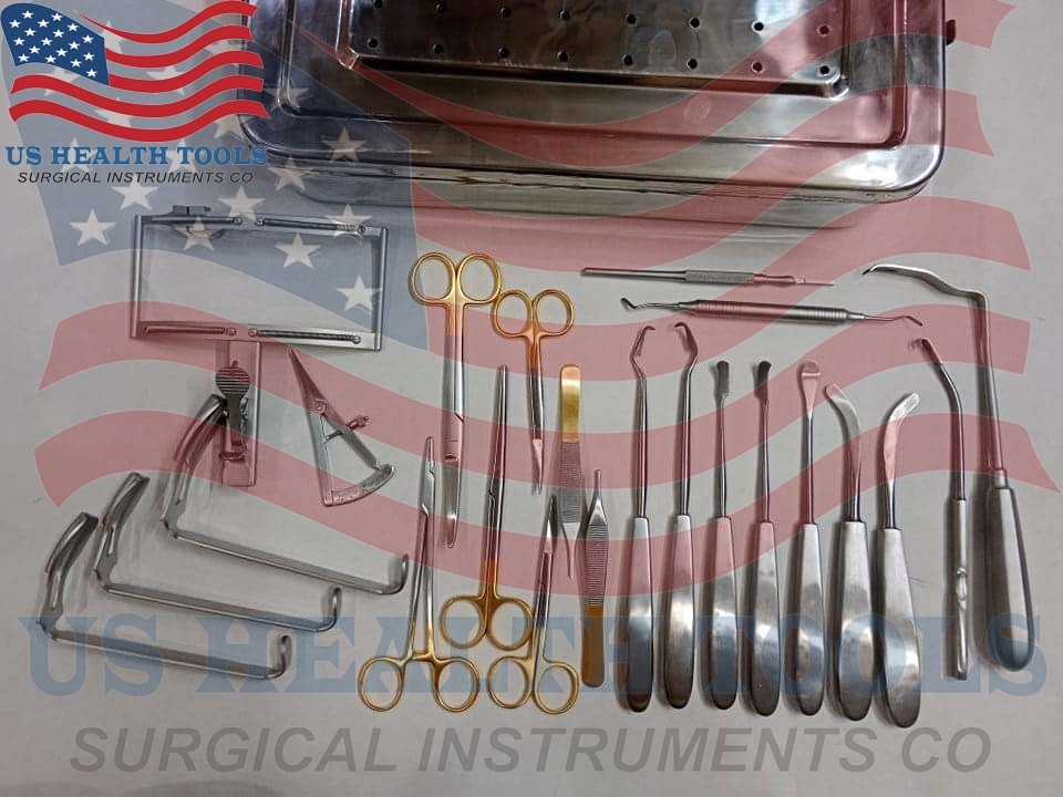 Cleft Palate Instruments Set For Plastic Surgery German Quality