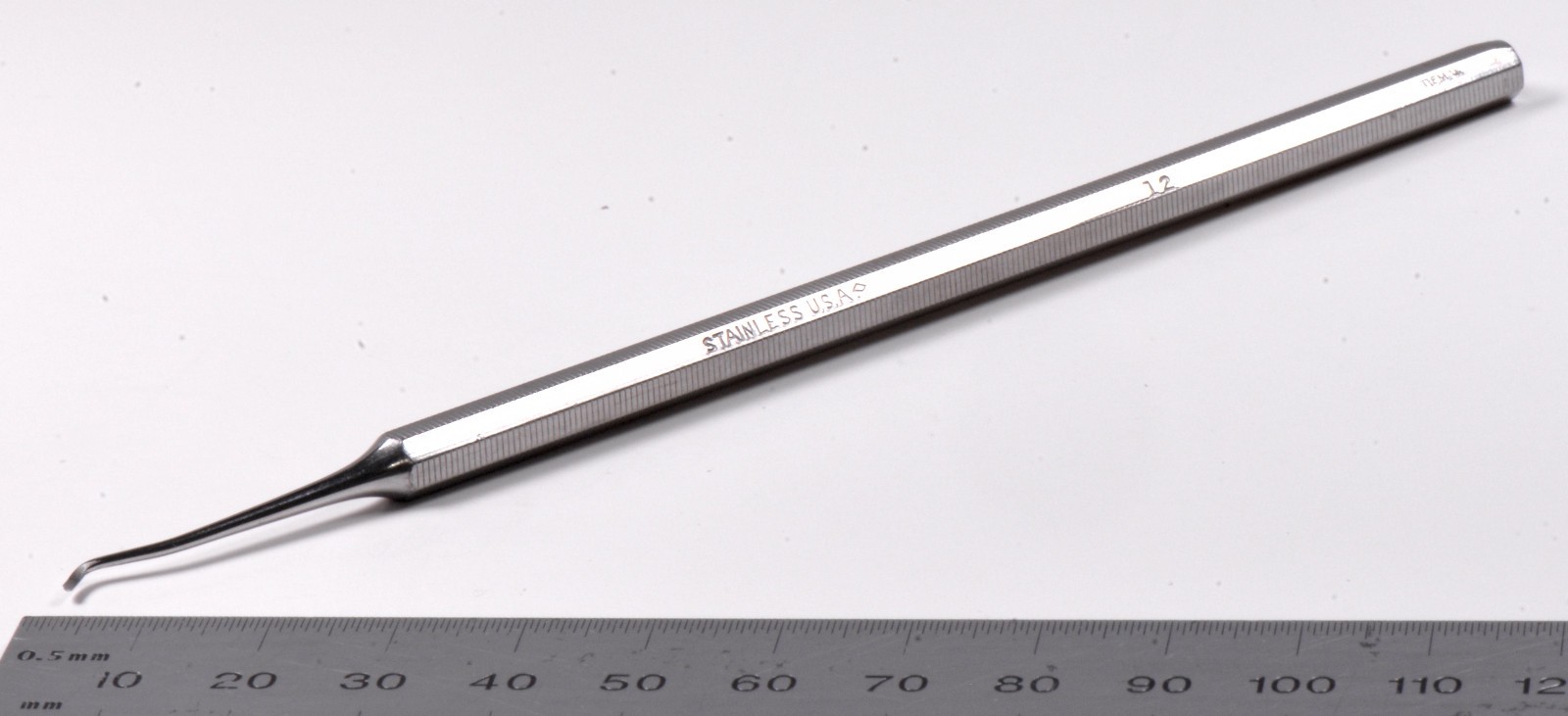 Tiemann #12 Carver 6″ Dental Surgical Instrument Stainless USA