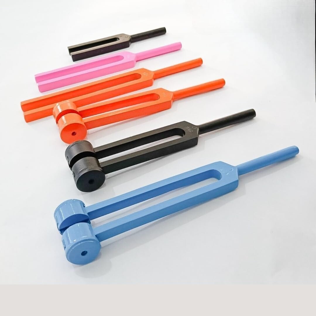 ENT Tuning Fork Set of 6 – Precision Aluminum Diagnostic Tools