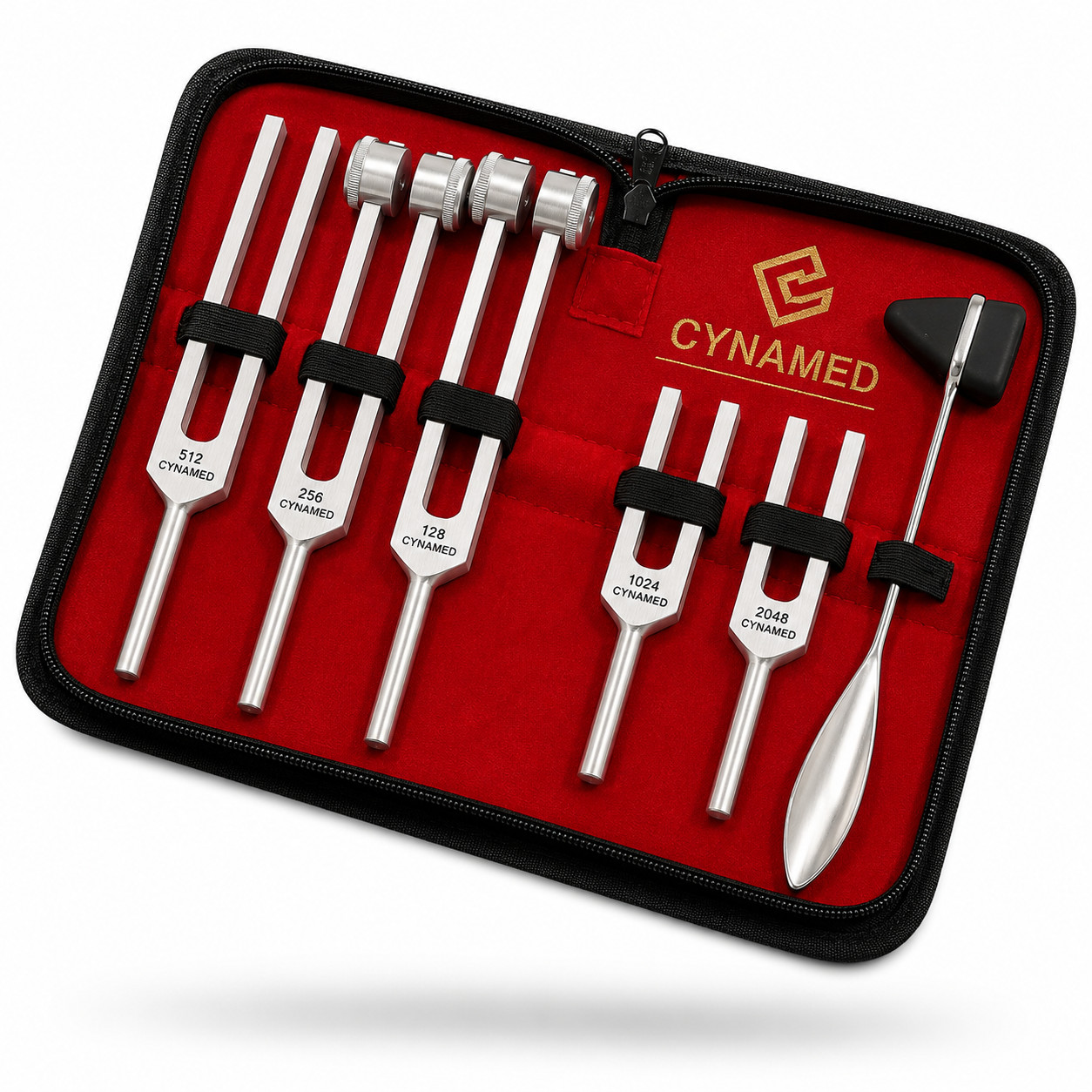 6 Tuning Fork Set Medical Surgical Chiropractic Physical Diagnostic instruments