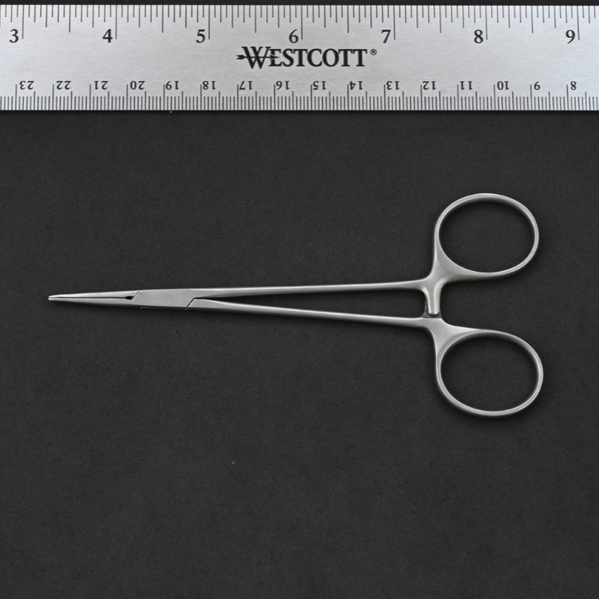 Aesculap BH106R Jacobson Mosquito Forceps Straight 5 1/8 in Hemostatic Clamp