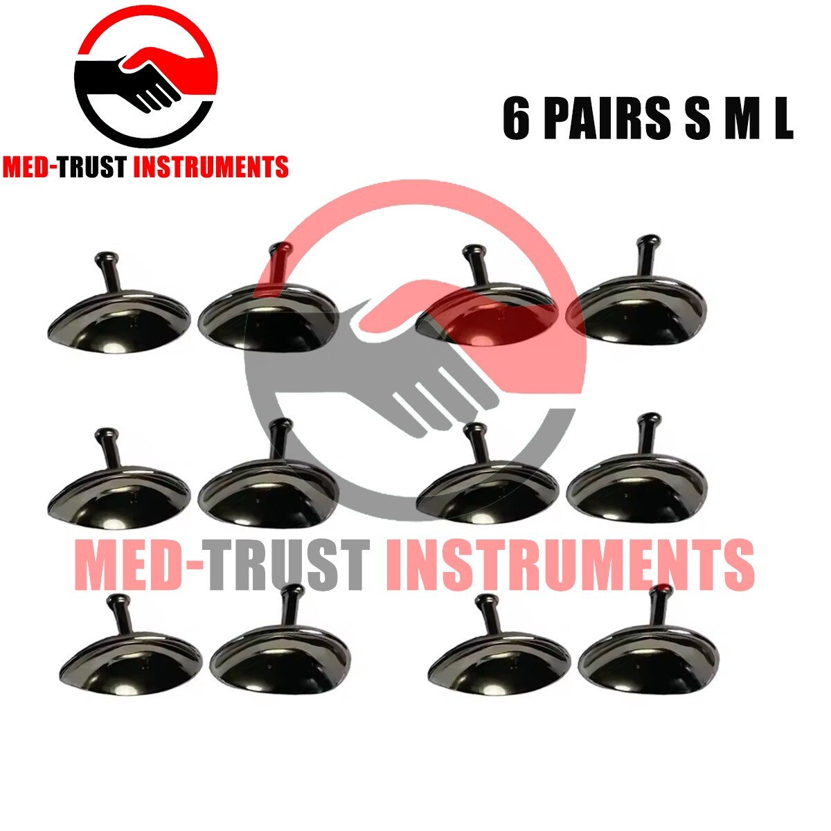 6 Pairs Eye Shield Ocular Sclera Protection Laser Tattoo Remove Eyelid S M L