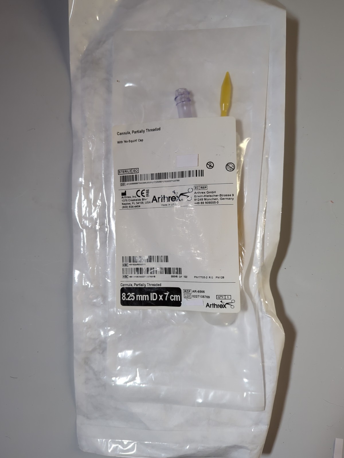 Arthrex Partially Threaded # AR-6566