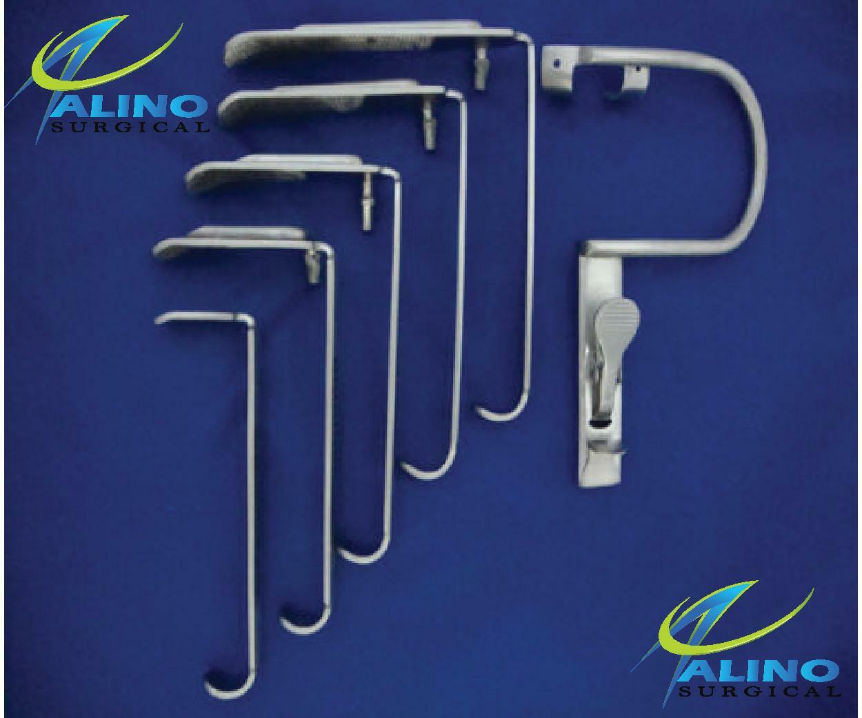 Mouth Gag Davis-Boyle With Set of 5 Blades Fine Quality Surgical Instrument