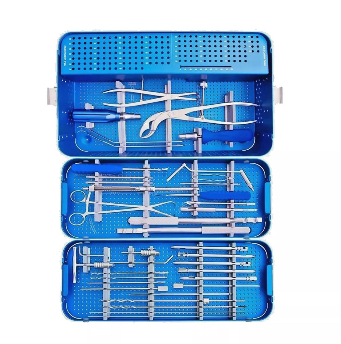Large Fragment Locking Instrument Set , Screw Tray Orthopedic Surgical