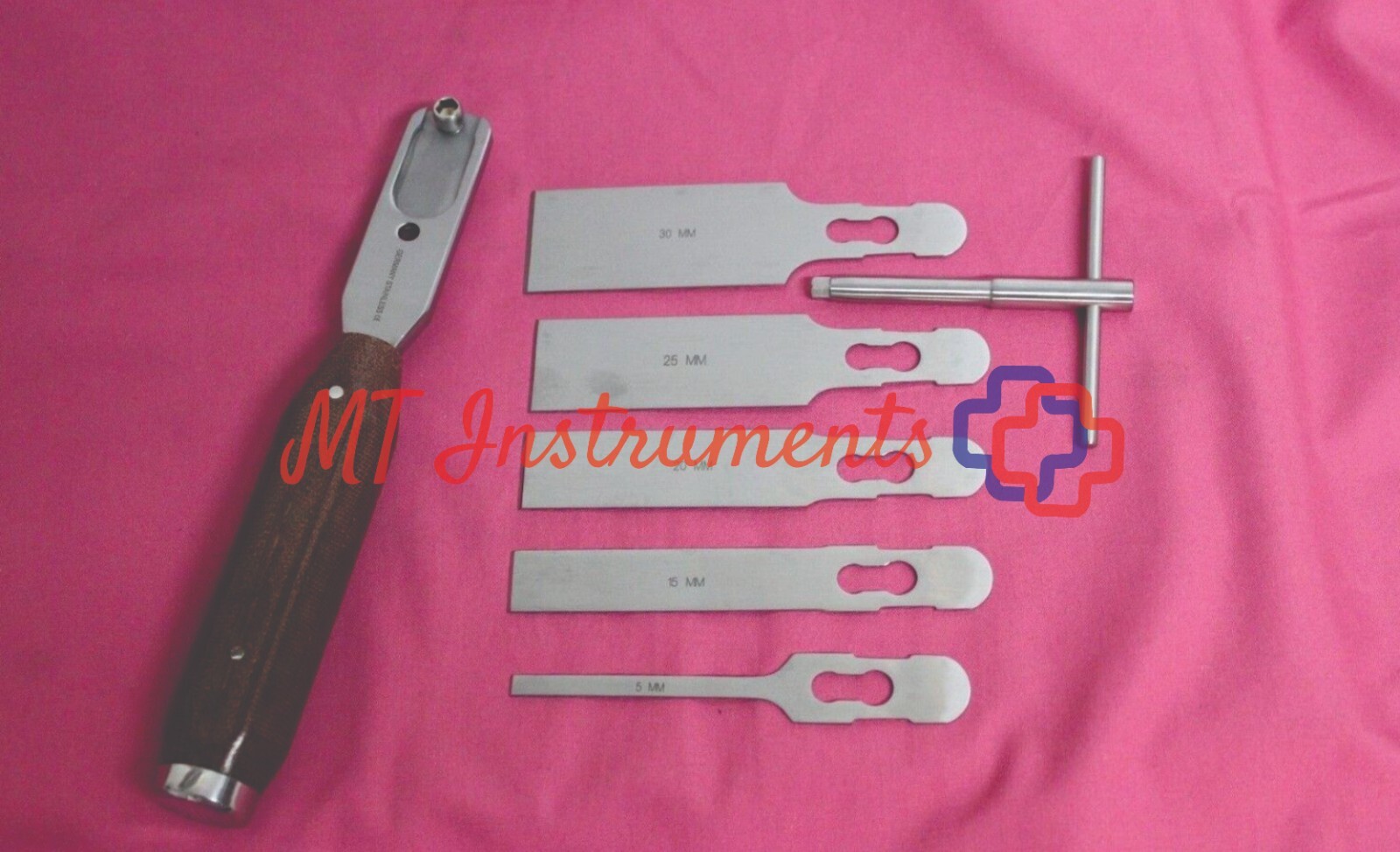 Chisel & Gouge Osteotome Set With Handle Orthopedic Surgical Instruments