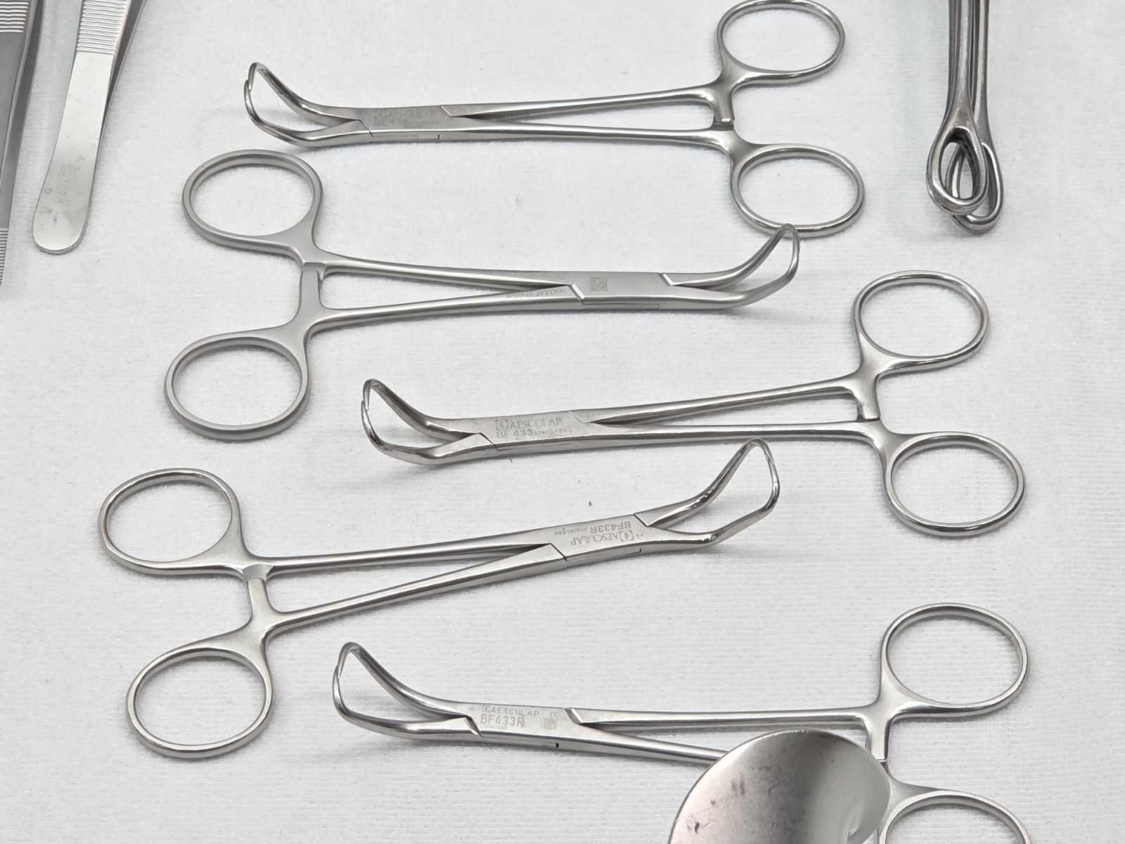 Aesculap 66 piece Basic General Surgical Instrument Set With Basket Bard