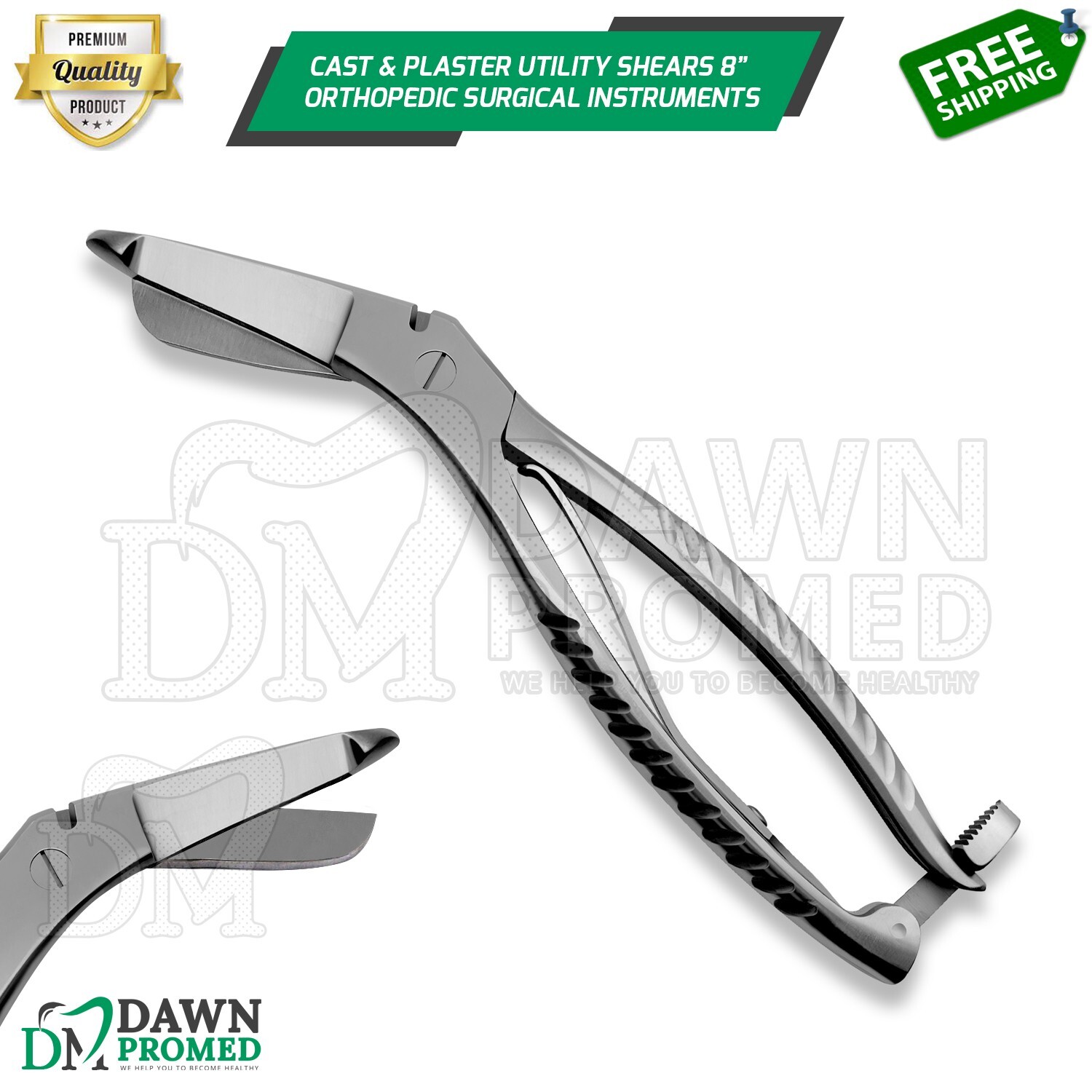 Cast & Plaster Utility Shears 8” with Shear Lock Orthopedic Surgical Instruments