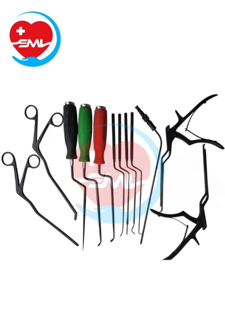 Posterior Lumbar Minimally Invasive Spine Instrument Set of 12 Pcs Orthopedic
