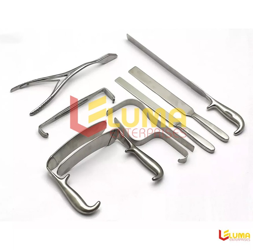 Gluteos instruments Set of 9 Pcs Plastic Surgery Surgical instruments