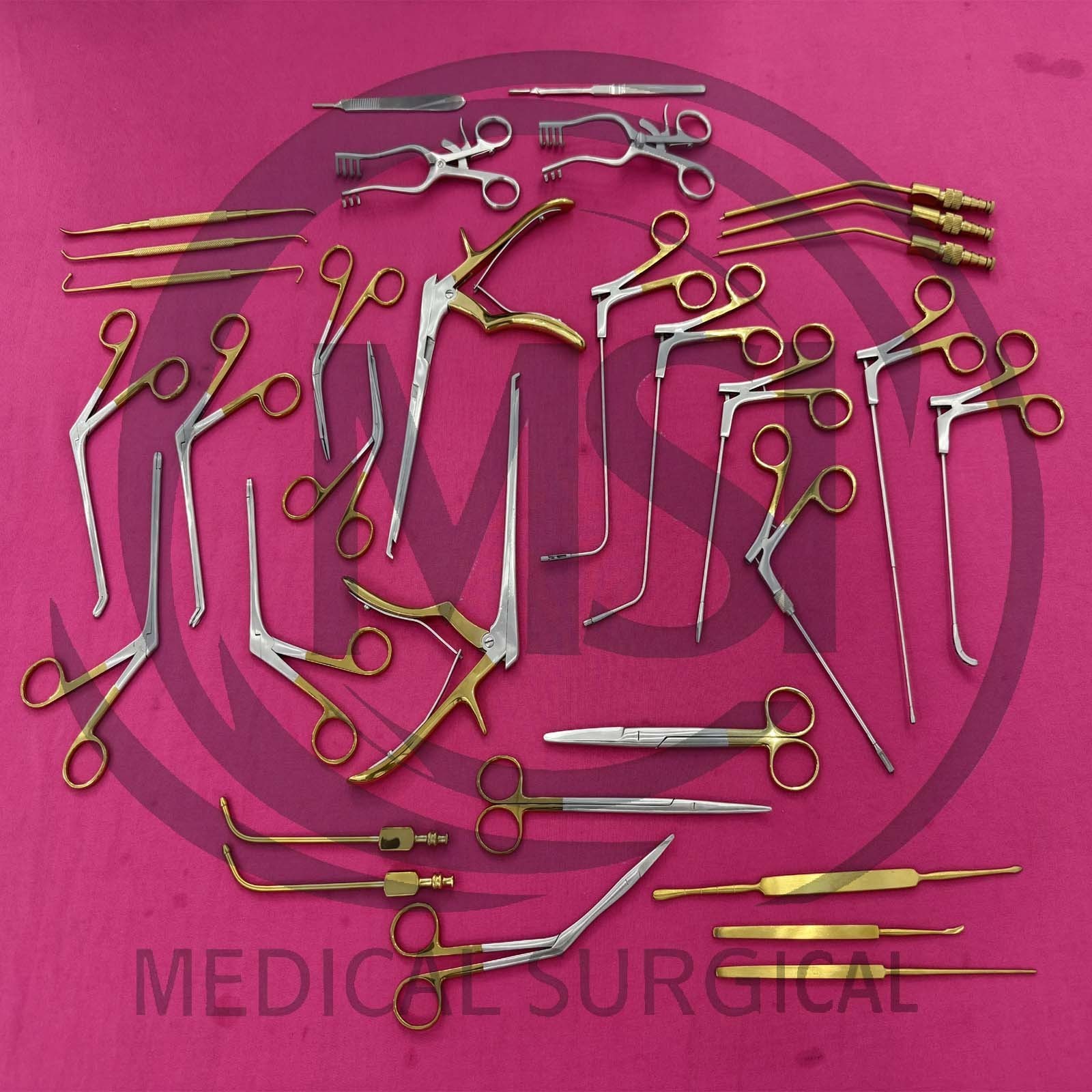 Fess Instruments Set Endoscopic Sinus Surgery German Steel ENT Instruments Set