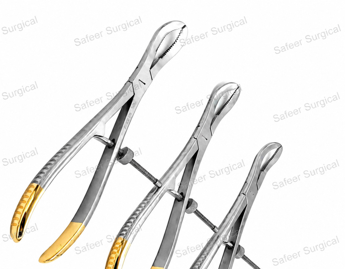 3PCS Bone Holding Reduction Forceps Orthopedic Surgical Instruments Stainless