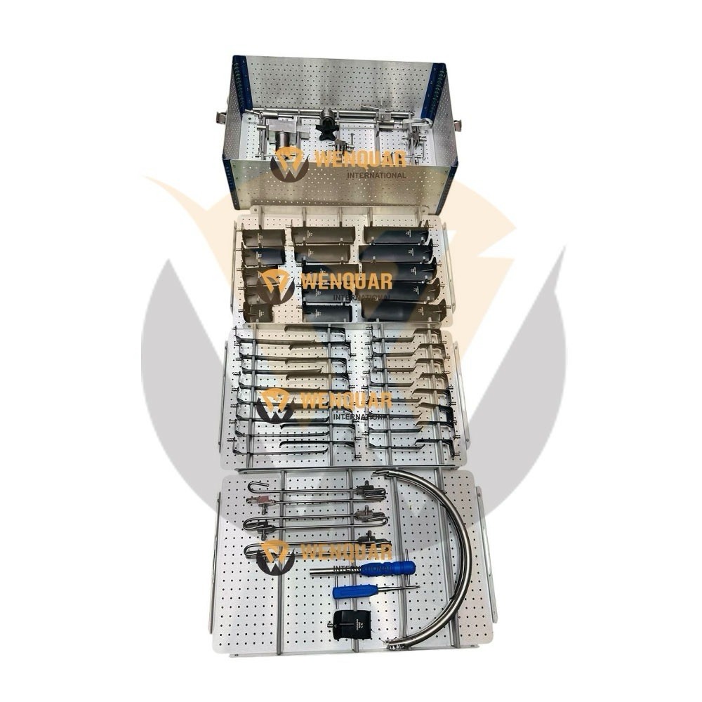 AL Anterior Lumbar Surgical Access System-classes With Stainless Steel Box