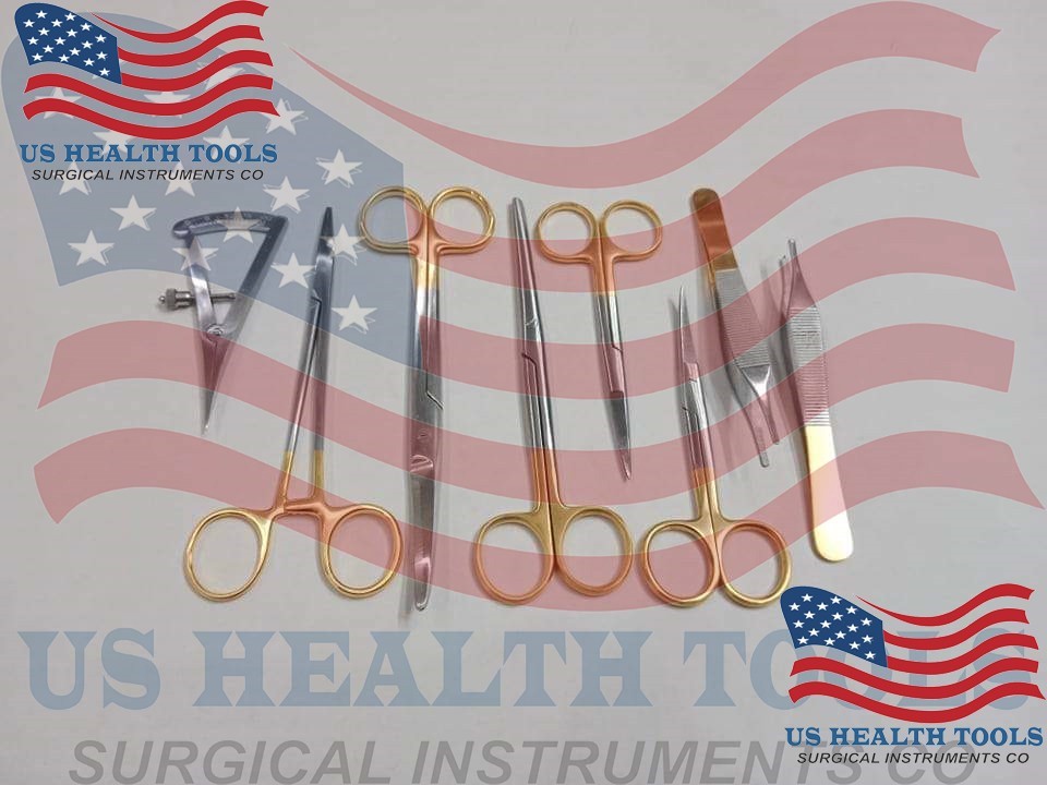 Cleft Palate Instruments Set For Plastic Surgery German Quality